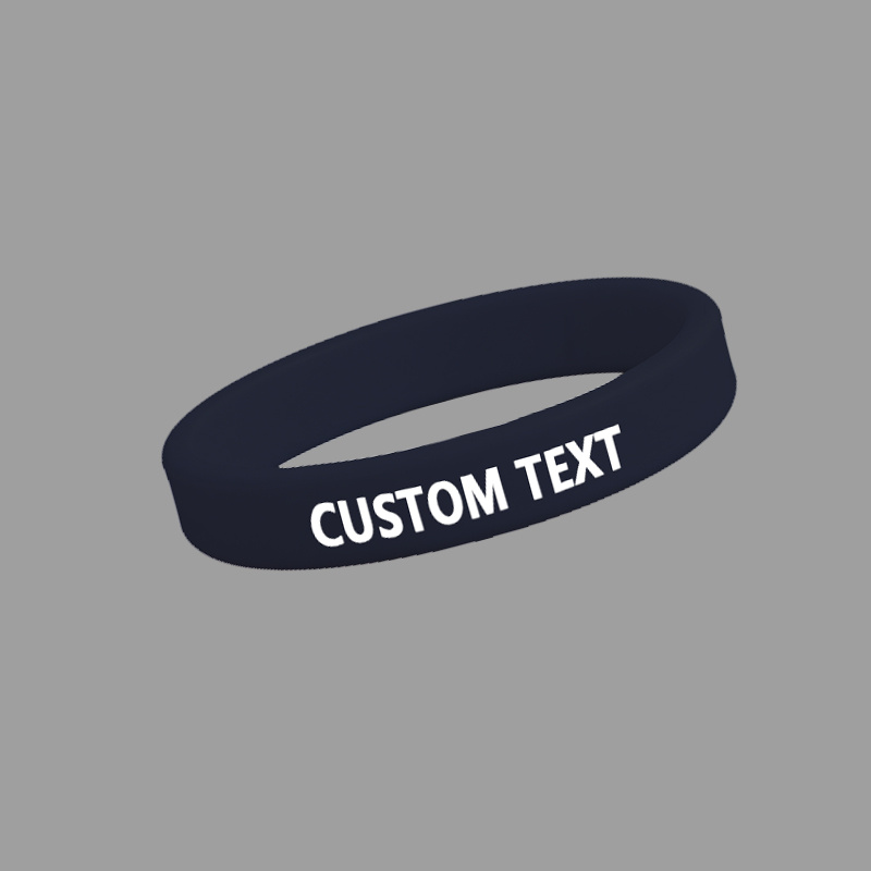 30pcs Custom Silicone Wristbands Set, Personalised Gift